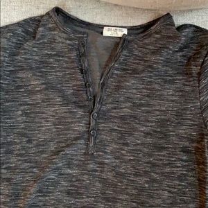 Men’s long sleeve henley